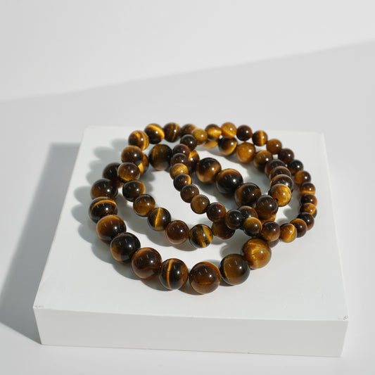 Yellow Tiger’s Eye Crystal Bracelet