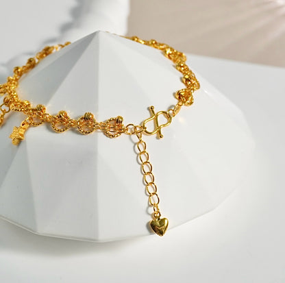 Dangly Shining Star Bracelet