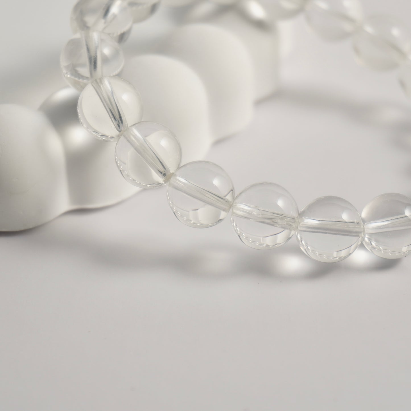 Premium Clear Quartz Crystal Bracelet