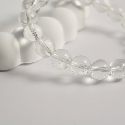 Premium Clear Quartz Crystal Bracelet
