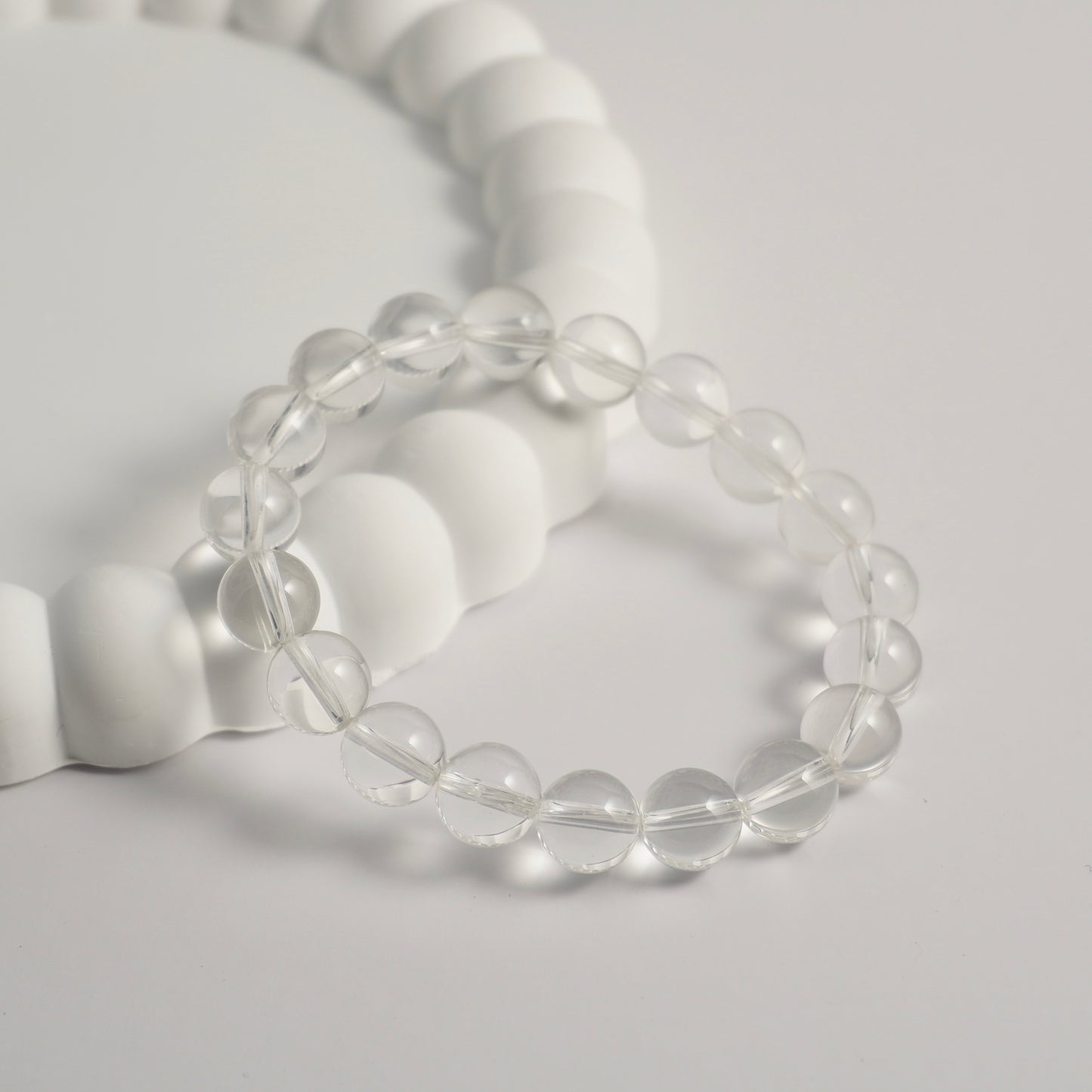 Premium Clear Quartz Crystal Bracelet