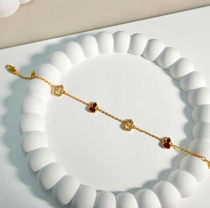 Red Agate Hulu Bracelet | Luck, Wealth and Protection