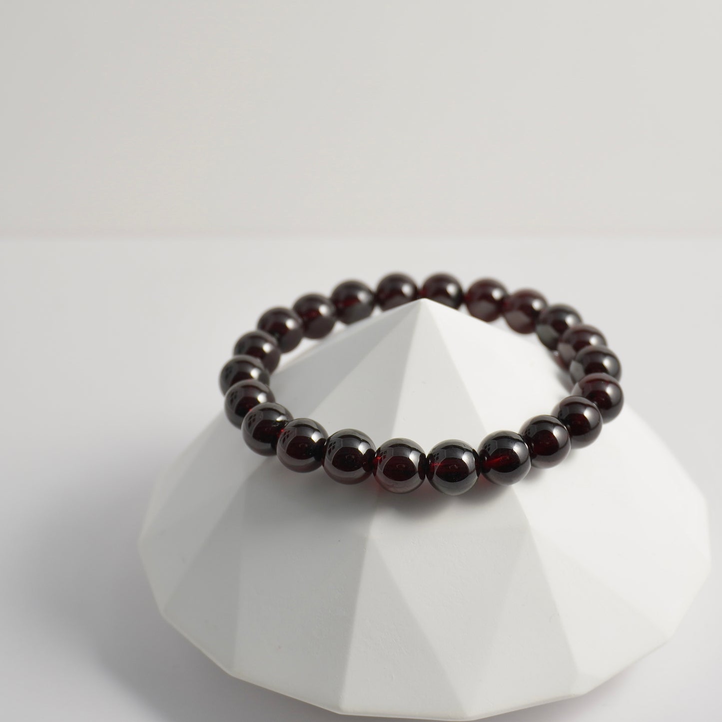 [ Actual item ] High Quality Dark Red Wine Garnet Bracelet