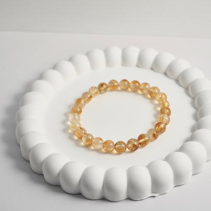 Honey Citrine Crystal Bracelet