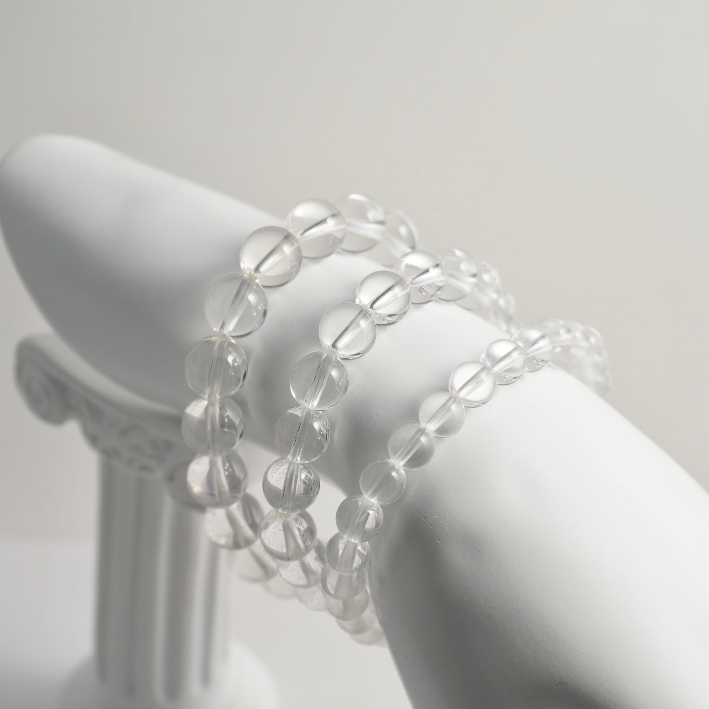Premium Clear Quartz Crystal Bracelet