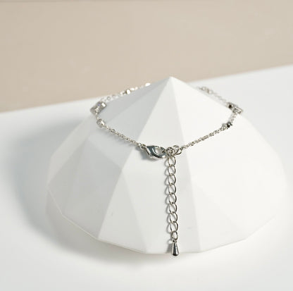 Stainless Steel Four Leaf Clover Bracelet